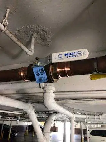 Copper pipe repair and valve work for Backflow Testing in Wahoo